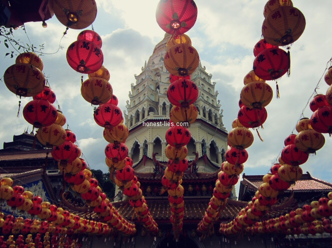 Lanterns at Kek Lok Si Temple